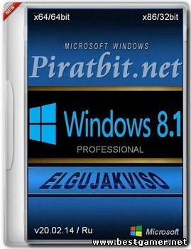 Windows 8.1 Pro (v20.02.14) (x32/x64) [2014/RUS]