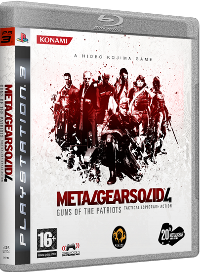 Metal Gear Solid 4: Guns of the Patriots. 25TH ANNIVERSARY EDITION [4.21] [Cobra ODE / E3 ODE PRO ISO]