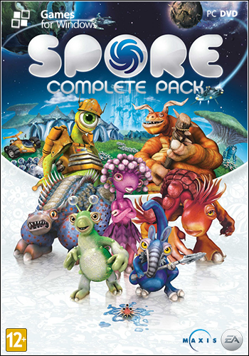 SPORE. Complete Pack (RUS / ENG &#124; MULTi15) [DL] [Steam-Rip]