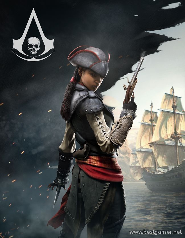 Смотр Assassins Creed IV Black Flag DLC Авелина де Грандпре(bestgamer.net)