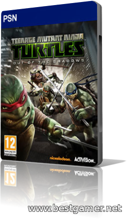 (PSN- PS3)Teenage Mutant Ninja Turtles: Out of the Shadows[Ru] -PROTOCOL