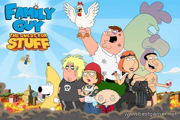 Family Guy Quest For Stuff v1.0.8 [Free Shopping] Android