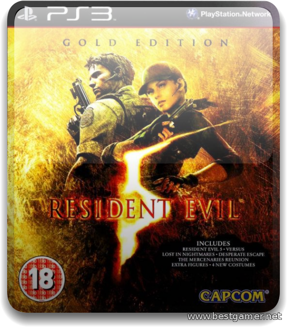 Resident Evil 5: Gold Edition [Rip][RUSSOUND][3.55+]