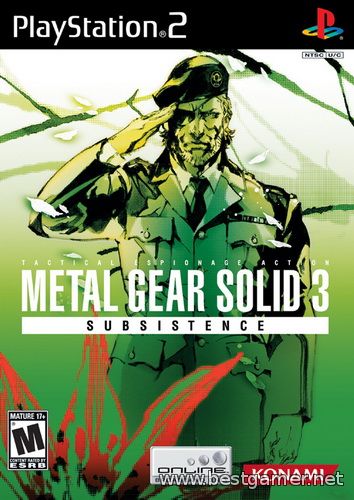 PS2 &#124; Metal Gear Solid 3: Subsistence (Konami) [P] (ENG)