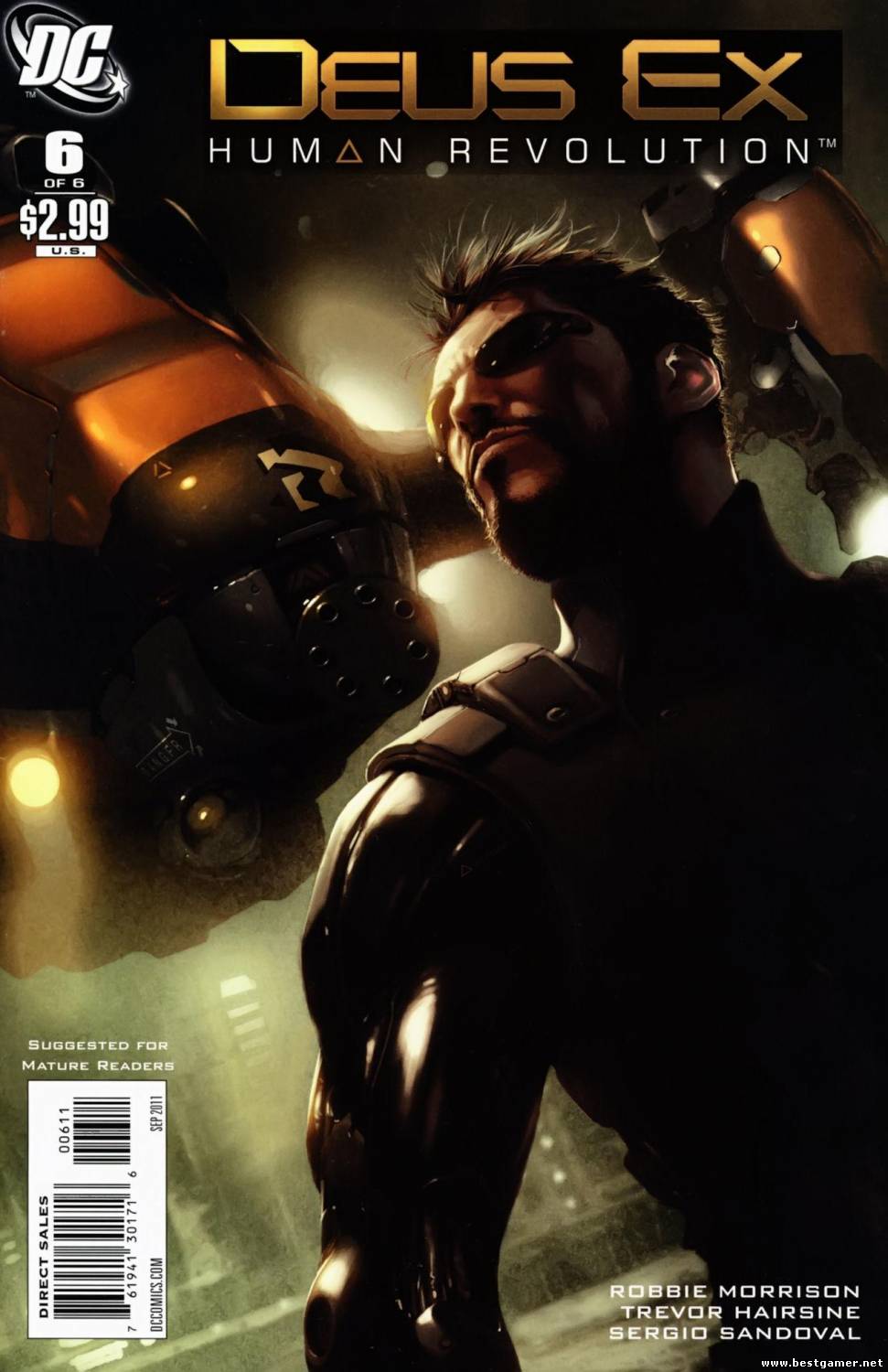 Deus Ex: Human Revolution Comix [6 of 6] (2011) CBR