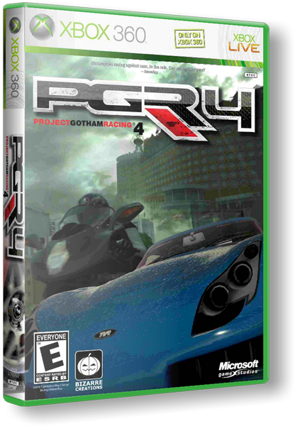 Project Gotham Racing 4 Region FreeRUS