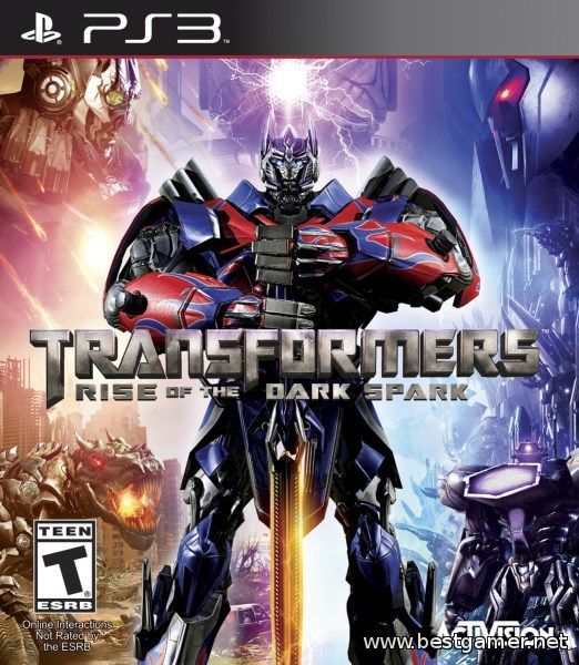 Transformers Rise of The Dark Spark PS3-DUPLEX