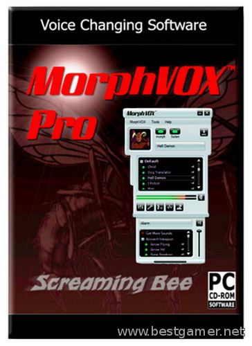 Screaming Bee MorphVOX Pro 4.4.17 Build 22603 [Deluxe Pack] (2014) PC &#124; RePack by KpoJIuK