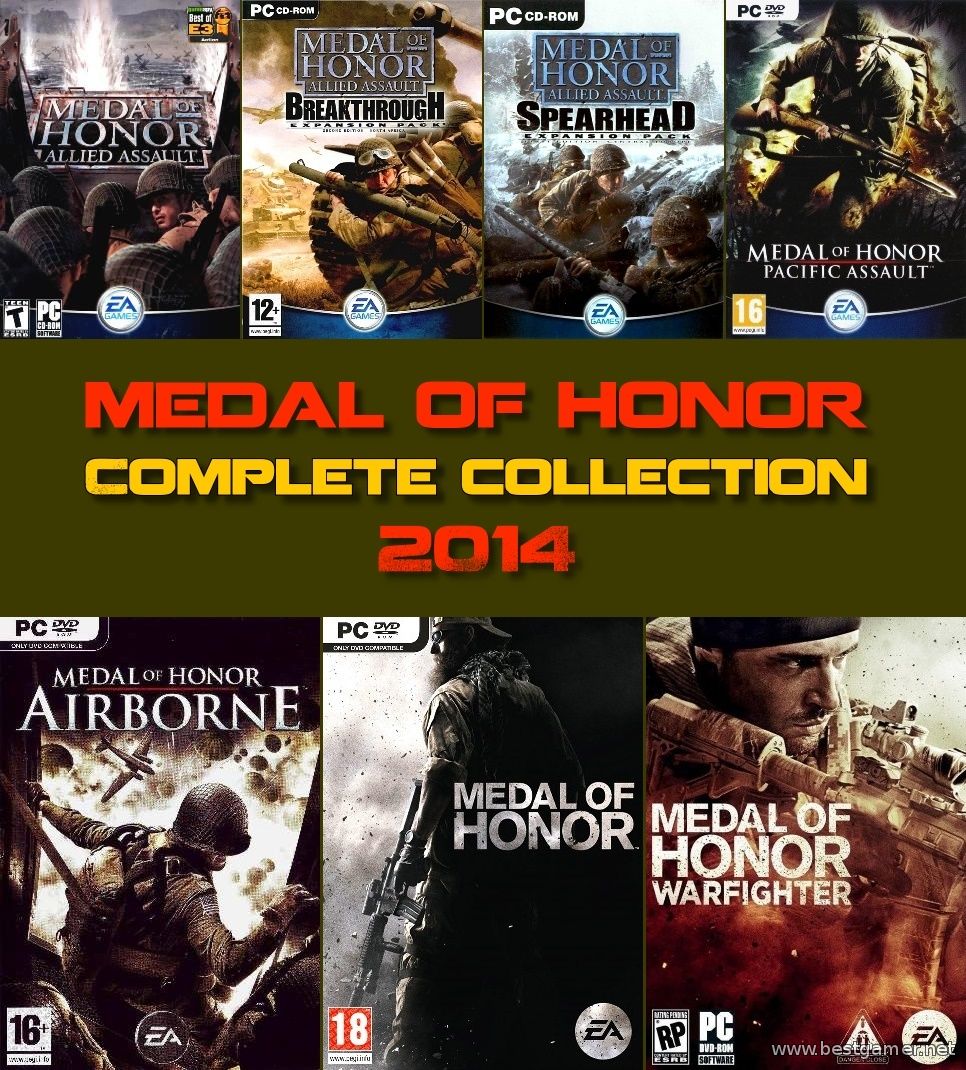 Medal of Honor Full Complete Collection 2014