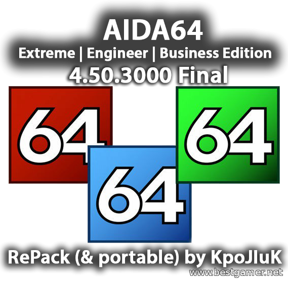 AIDA64 Extreme &#124; Engineer &#124; Business Edition 4.50.3000 Final RePack (& portable) by KpoJIuK [2014, MULTI, RUS]