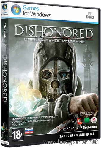 Dishonored.v 1.3 + 2 DLC(RUS &#92; ENG)  [Repack] от Fenixx