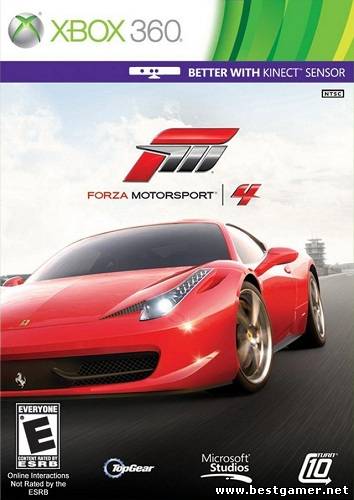 Forza Motorsport 4 (2011) [+Kinect] [NTSC][RUS][RUSSOUND](звук на русском)