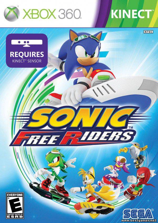 Sonic Free Riders Region Free ENG+кникет