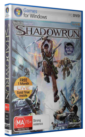 Shadowrun Сумрачный бег Microsoft RUS L