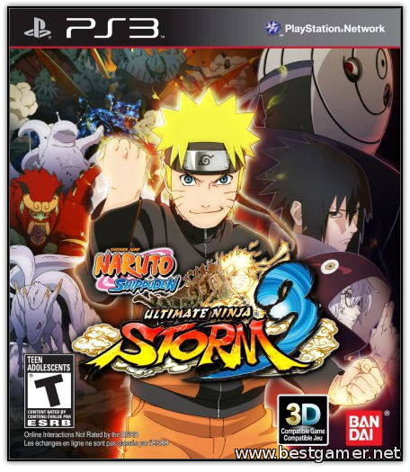 Naruto Shippuden: Ultimate Ninja Storm 3 [RUS&#92;ENG] *v1.04* [Repack]