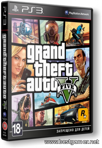 [PS3] Grand Theft Auto V [RUS/ENG] [Repack] [5xDVD5]