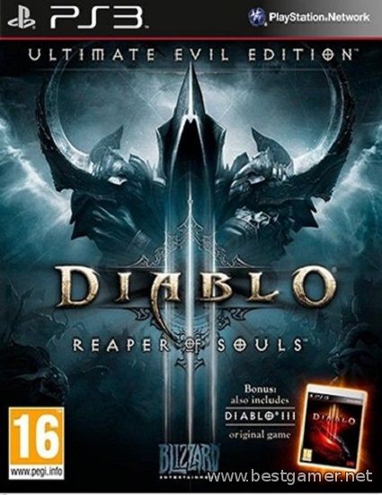 [PS3] Diablo III: Reaper of Souls-Ultimate Evil Edition[2014][ENG][USA][3.41 / 3.55 / 4.21+]