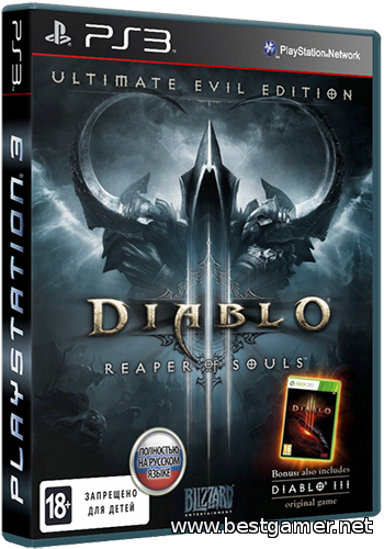 Diablo III: Reaper of Souls Ultimate Evil Edition [En / Ru] [4.21 / 4.55] [RePack / 1 DLC]