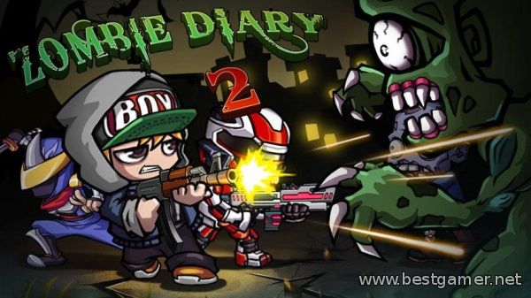 Zombie Diary 2 Evolution v1.0.8 (Mod Money Gems)- Android