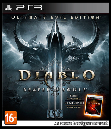 [PS3] Diablo III: Reaper of Souls. Ultimate Evil Edition [RUS\ENG] *v.1.02* [Repack]