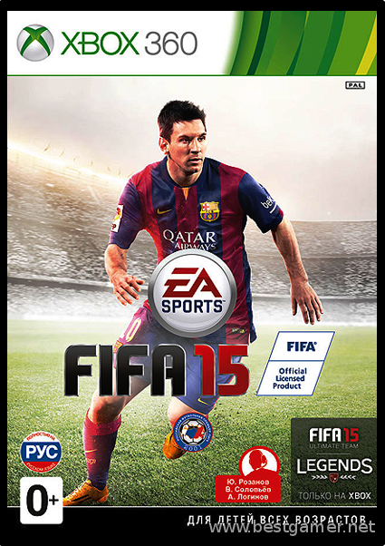 FIFA 15 [PAL/RUSSOUND] на LT+ 2.0