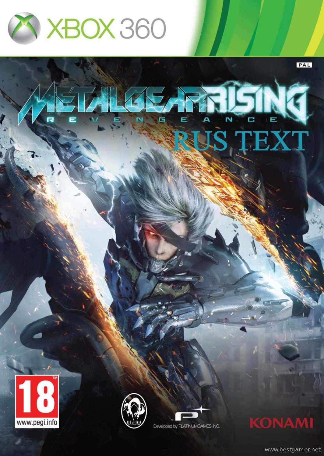 Metal Gear Rising: Revengeance [RegionFree/RUS] LT+3.0