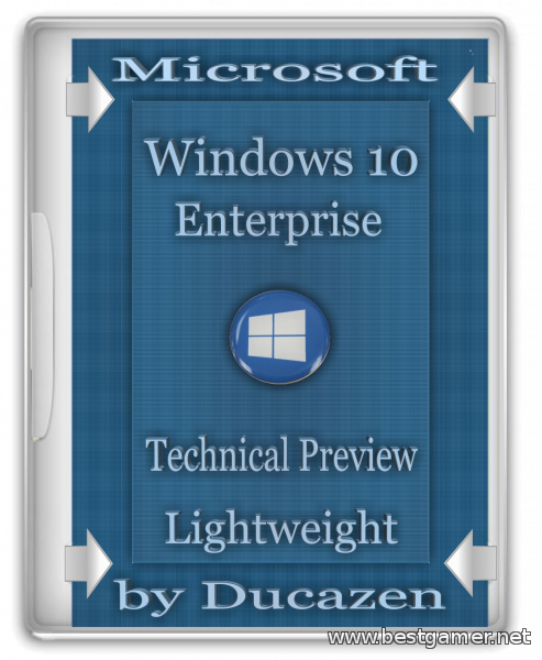 Windows 10 Technical Preview Enterprise Lightweight v.1.14 by  (64bit) (2014) [Rus]