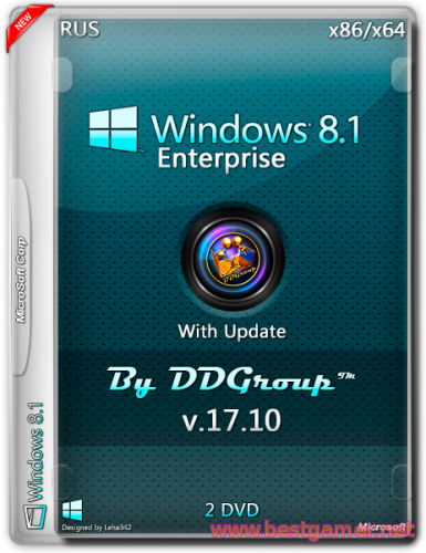 Windows 8.1 Enterprise with Update v.17.10 (32bit+64bit) (2014) [Rus]