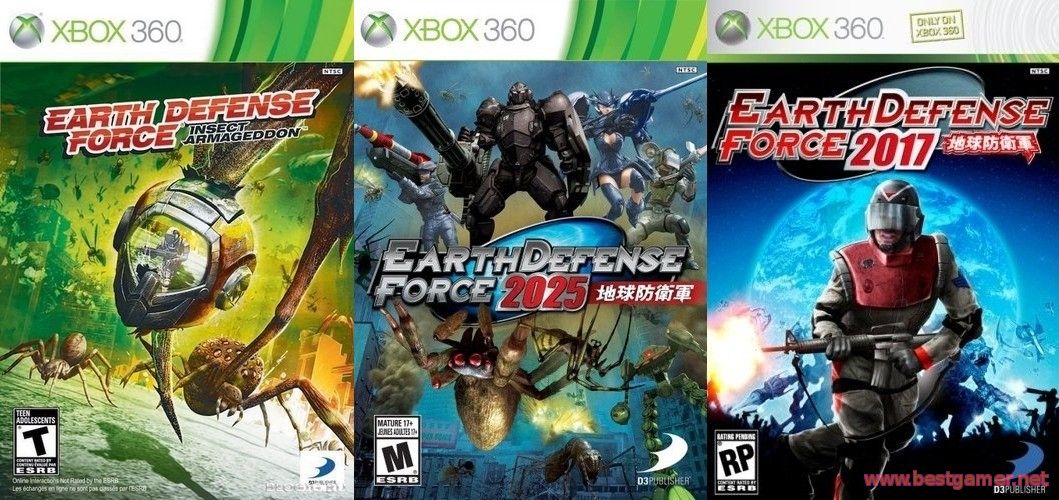 Earth Defense Force - Trilogy [GOD / ENG]