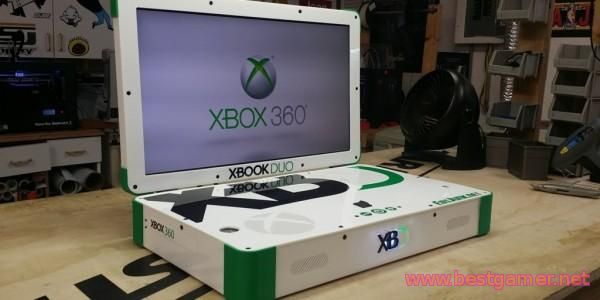 Модифицированная консоль  Xbook Duo  умеет запускать игры с Xbox 360 и Xbox One