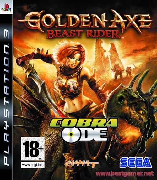 Golden Axe Beast Rider  PS3( Cobra ODE, E3 ODE,3K3Y)