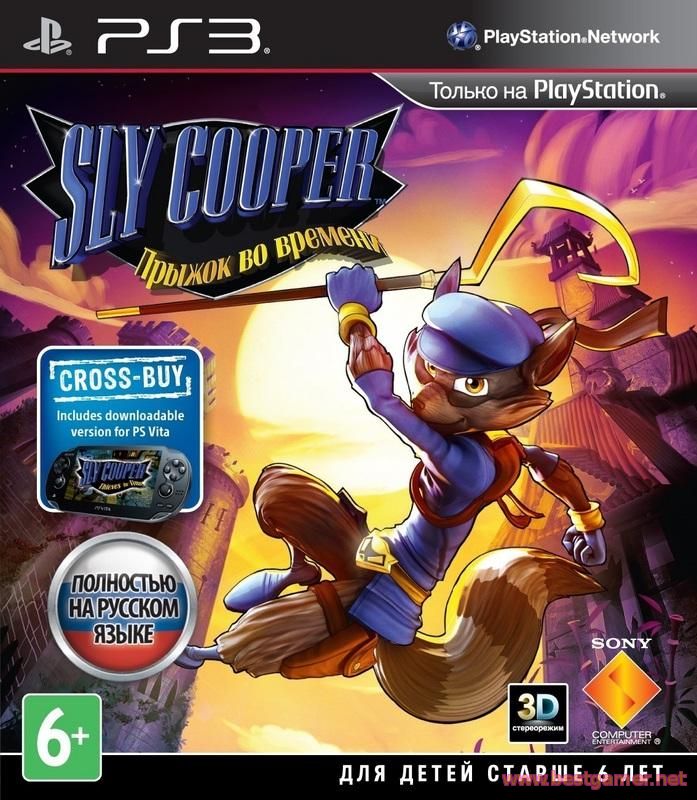 Sly Cooper: Thieves in Time [EUR/RUS][Repack]