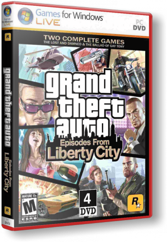 Grand Theft Auto IV: Episodes From Liberty City Rockstar Games RUSENG 3xDVD5 RePack