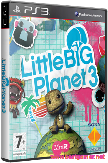 Little Big Planet 3 [PS3] [EUR] [Ru] [3.55] [Русский/Multi 12] [Cobra Ode]