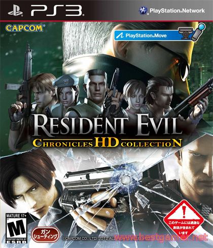 [PS3] Resident Evil Chronicles HD Collection [ENG]3.55 / Образ для Cobra ODE / E3 ODE PRO