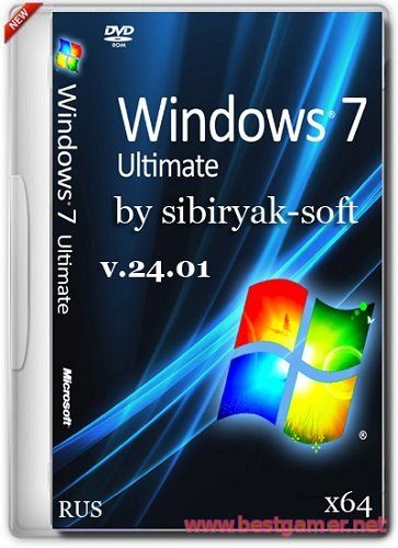 Windows 7 Ultimate by sibiryak-soft v.24.01 (x64)[2015/RUS]