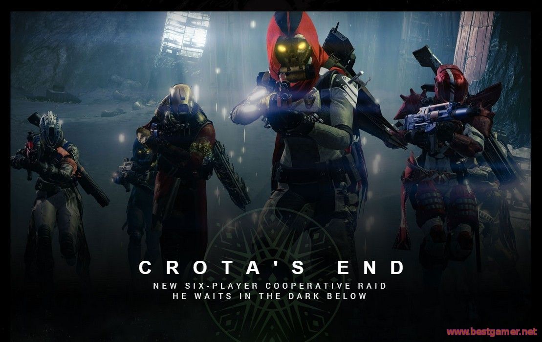 Destiny The Dark Below Raid The End of Crota(прошли в пятером за 45 мин)