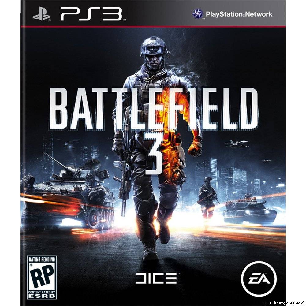 Battlefield 3 EURRUS+Eboot.bin Battlefield 3 под прошивку 3.55.