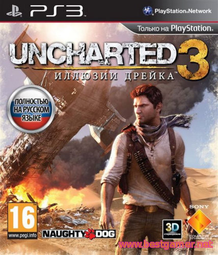 Uncharted 3: Drake's Deception / Uncharted 3: Иллюзии Дрейка (2011) 3.60 OFW / Образ для Cobra ODE / E3 ODE PRO
