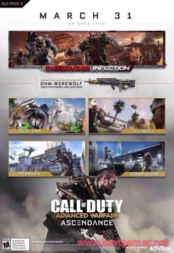 CoD : Advanced Warfare - Ascendance DLC