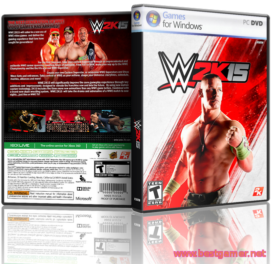 WWE 2K15 (MULTI5) PC(RePack) от R.G.BestGamer.net