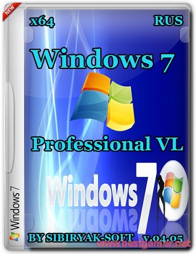 Windows 7 Professional VL by sibiryak-soft v.04.05 (x64)