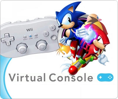 Virtual Console Sonic Pack PAL, ENG