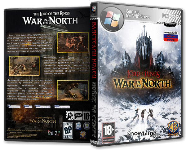 The Lord of the Rings: War in the North Warner Bros. Interactive Entertainment Multi8RUSENG L
