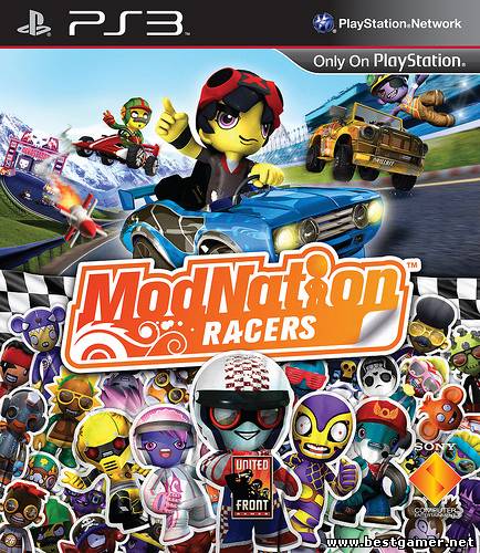 [PS3] ModNation Racers [PAL] [RUS] [RIP] [Релиз от R.G. Inferno]