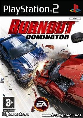 Burnout Dominator (2009/PS2/Rus/ISO)