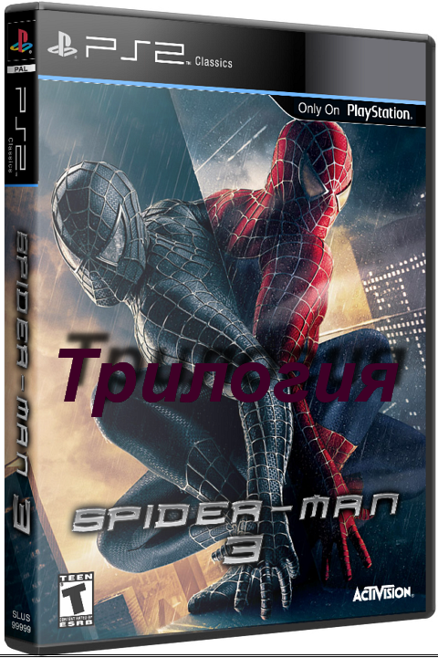[PS2] Spider-Man Trilogy [PAL/ENG](трилогия)