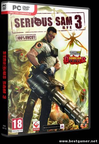 Крутой Сэм 3 &#92; Serious Sam 3.BFE.v 3.0.3.0 (1C-СофтКлаб) (RUS, ENG &#92; RUS, ENG) (обновлён от 09.12.2011) [Repack] от Fenixx