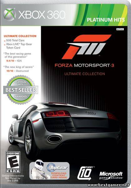 (Xbox 360) Forza Motorsport 3: Ultimate Collection [2010, , русский /] [PAL]+все  DLC