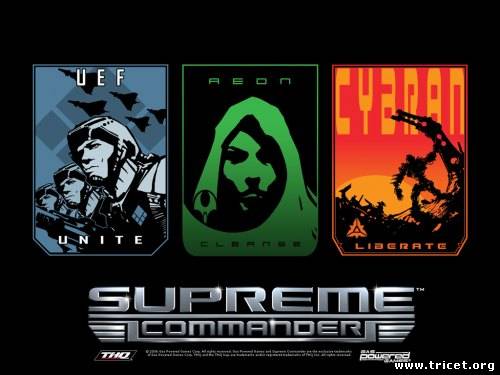 Supreme Commander Collection (2007-2010/PC/Repack/RUS)